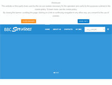 Tablet Screenshot of bbcservices.it